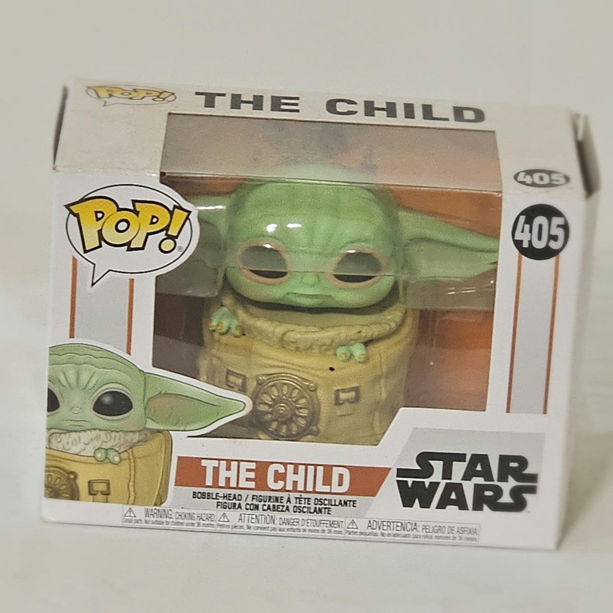 Funko Pop! Star Wars The Child #405 Grogu in satchel, in box