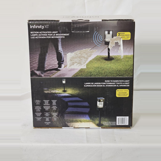 Infinity X1 path lights box back