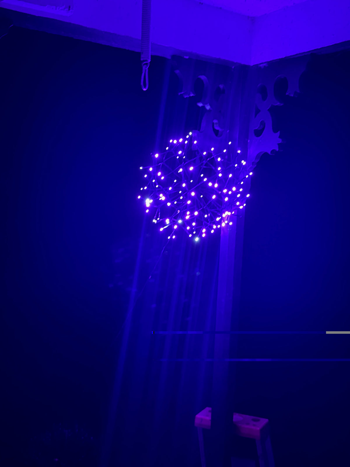 Celebrations Purple Twinkle Shimmering Sphere, 20 in.