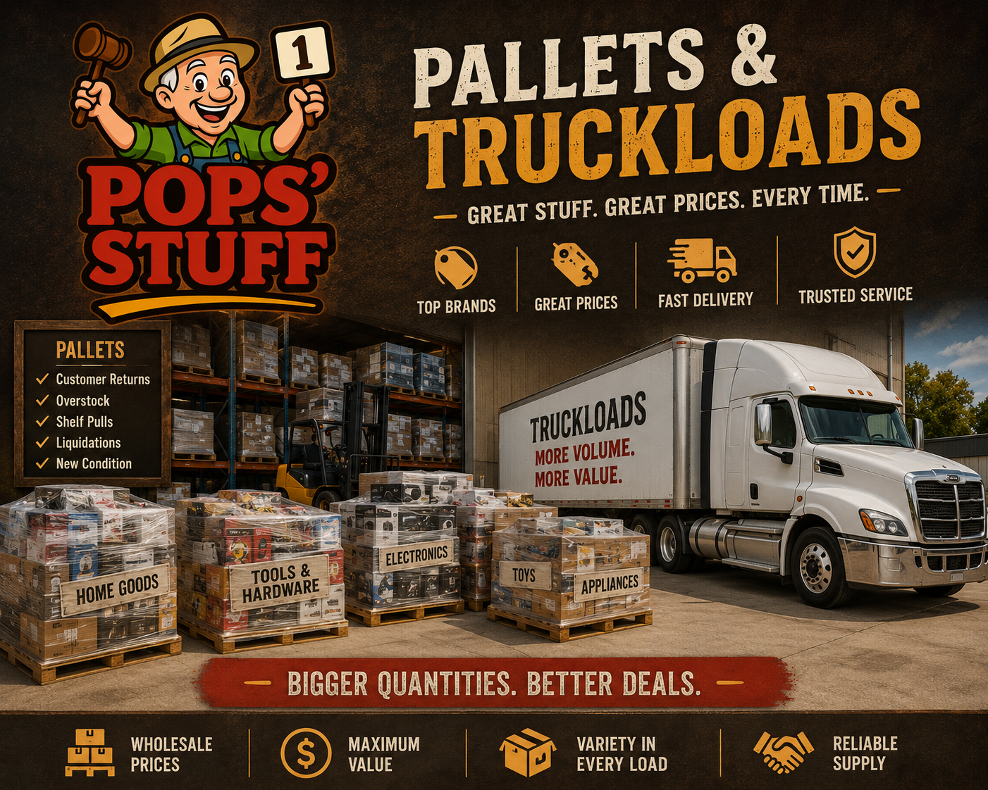 Pallets & Trucks