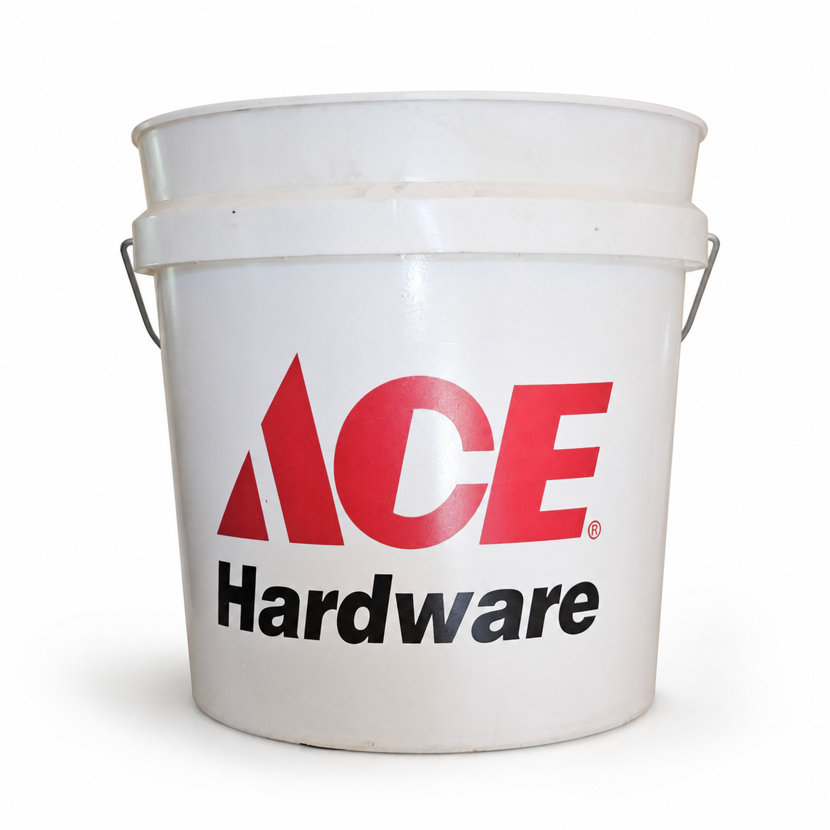 Ace Hardware white 5-gallon utility bucket