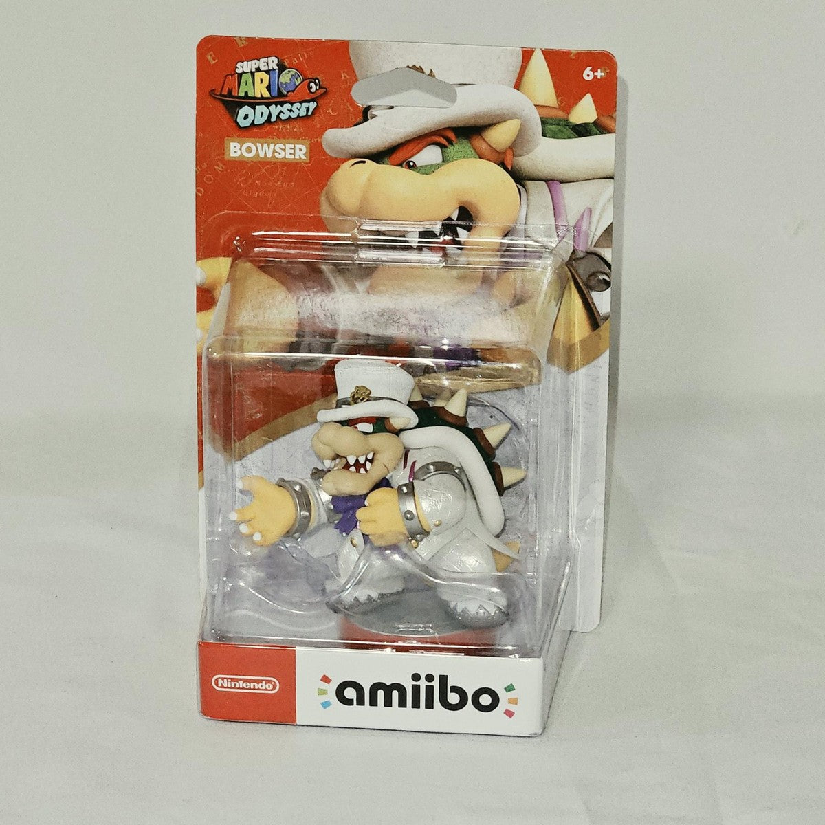Nintendo amiibo Bowser wedding outfit Super Mario Odyssey in package