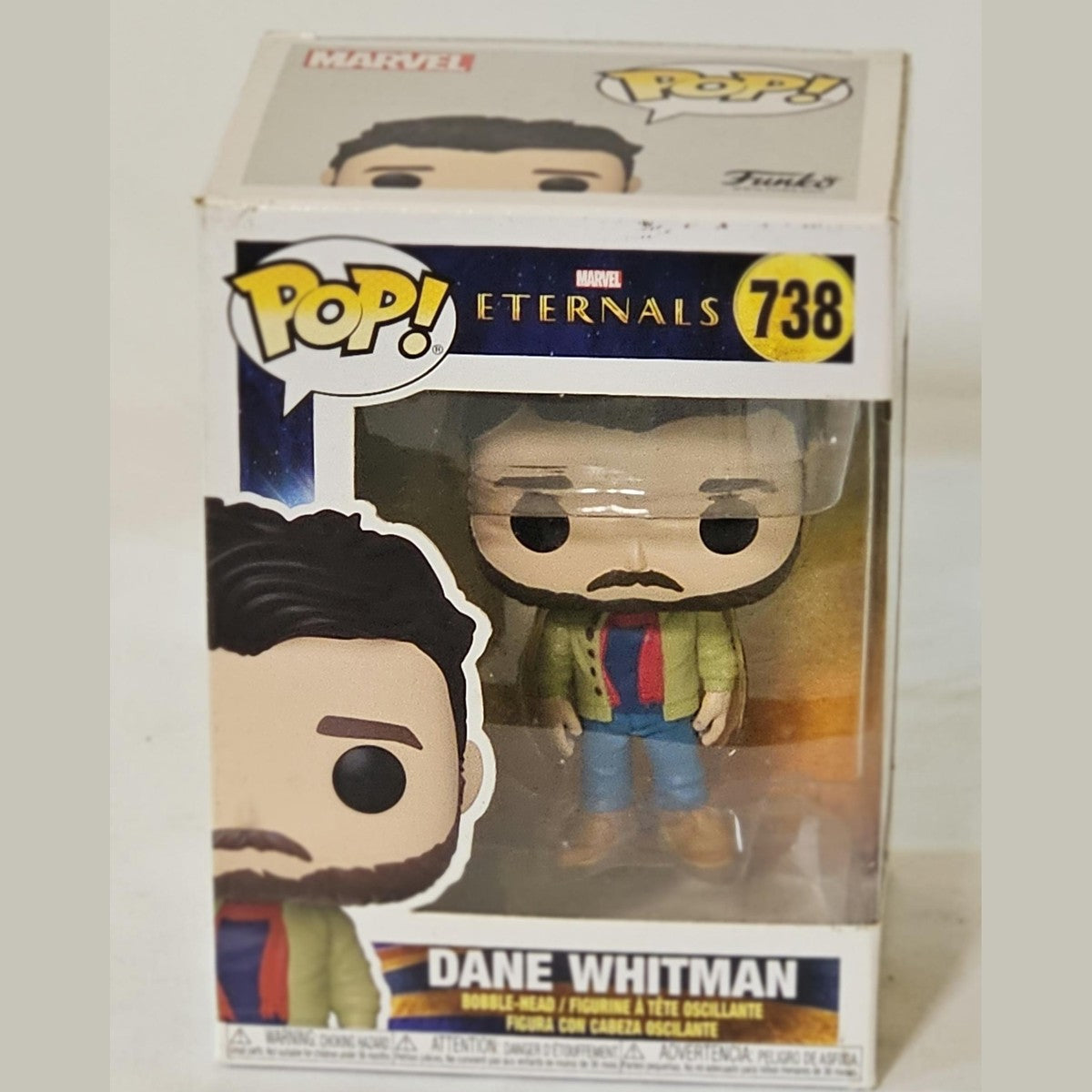 Funko Pop! Marvel Eternals Dane Whitman #738 in box