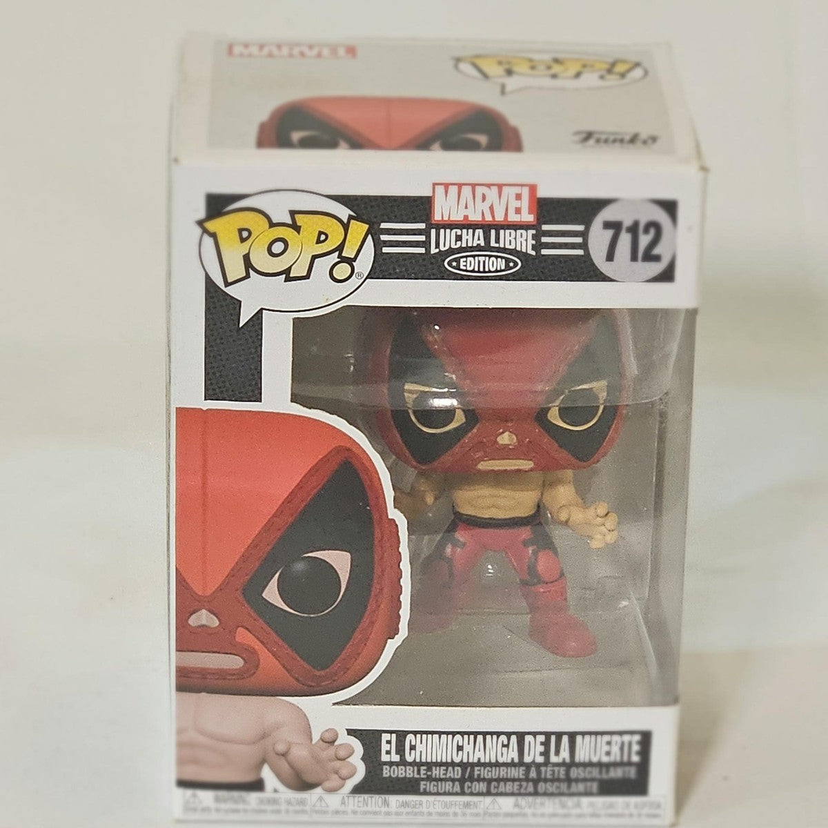 Funko Pop! Marvel Lucha Libre El Chimichanga de la Muerte #712 in box