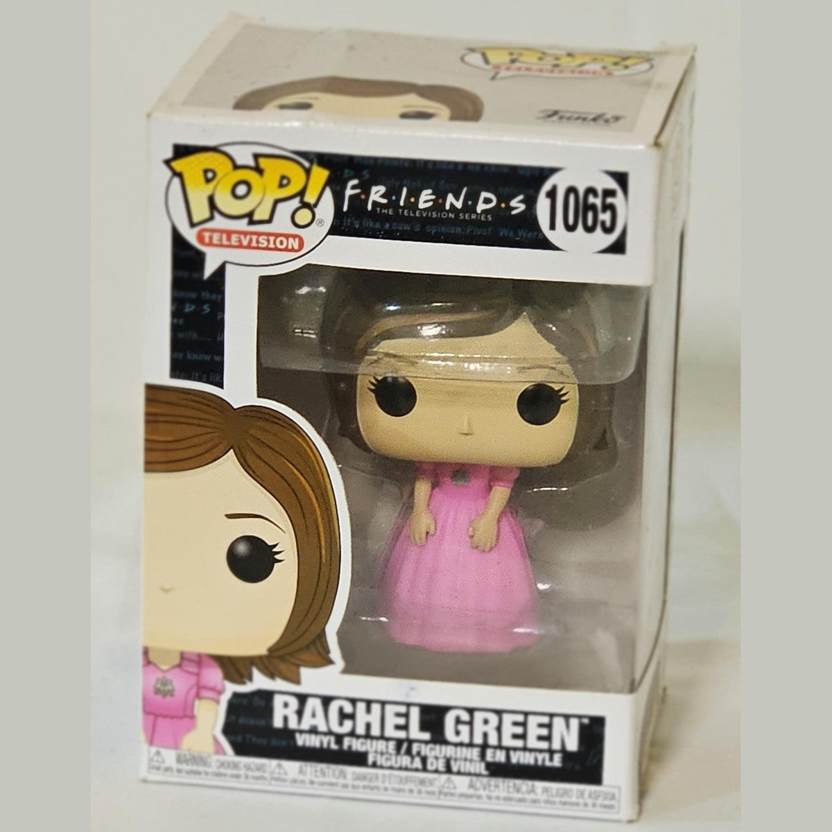 Funko Pop! Friends Rachel Green #1065 pink prom dress in box
