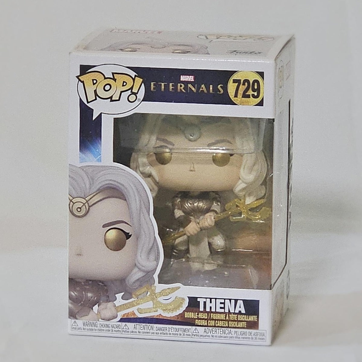 Funko Pop Marvel Eternals Thena 729 in box