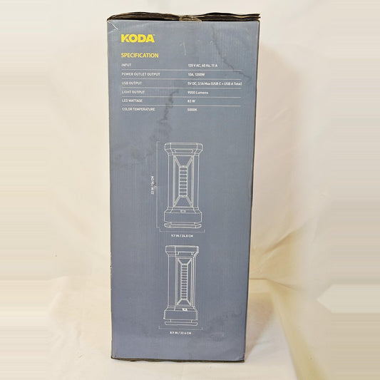 KODA Tower Work Light specifications
