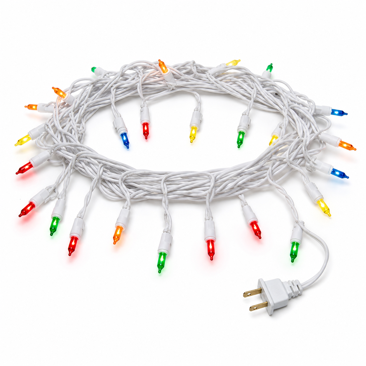 Celebrations multicolor icicle mini lights