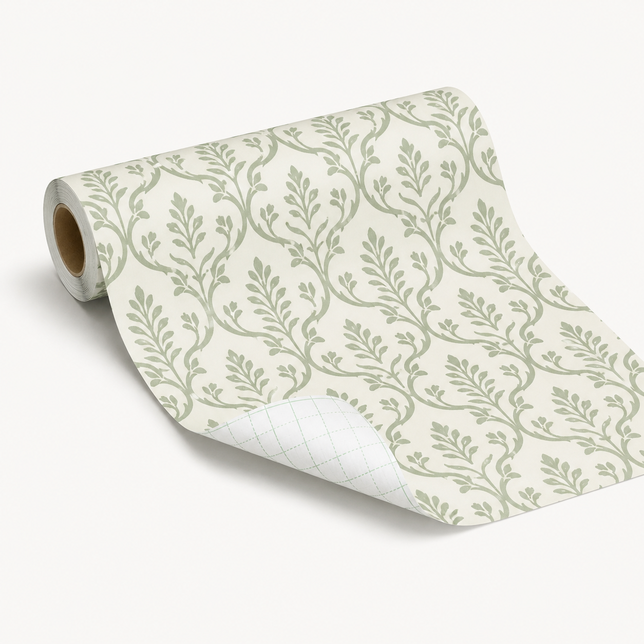 Representative image of Abbey Sage removable self-adhesive shelf liner